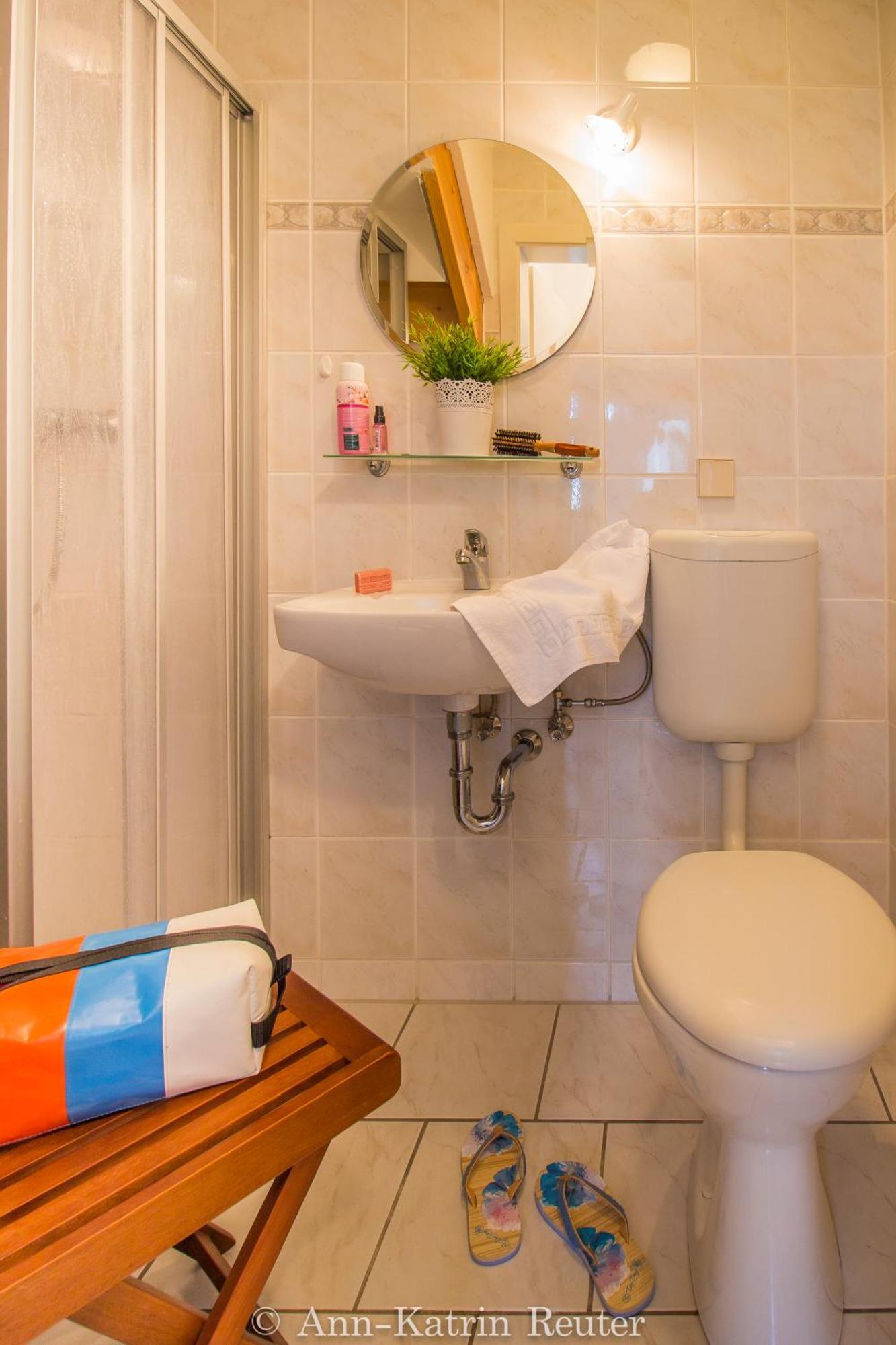 Ferienhaus Am Ufer - Ferienwohnung Strandsand Sassnitz Dış mekan fotoğraf